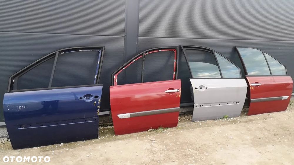 RENAULT SCENIC II 2 DRZWI PRZÓD PRZEDNIE LEWE PRAWE RENO - 1