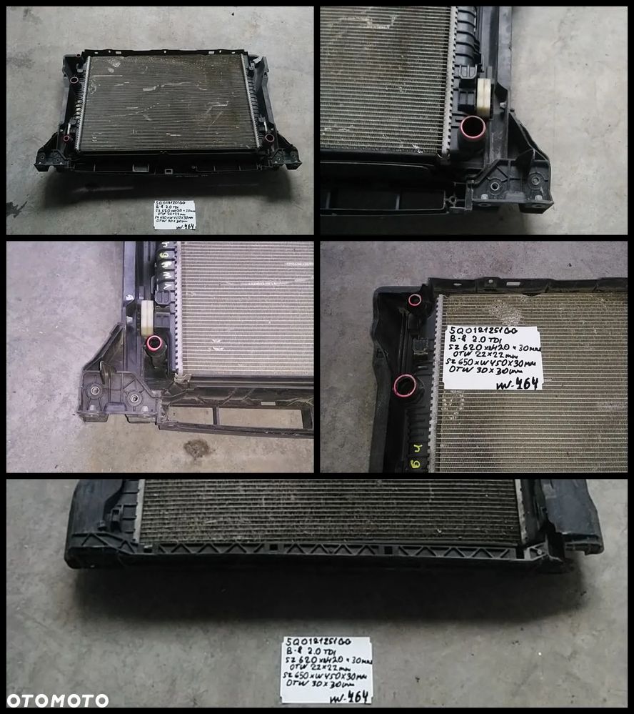 VW AUDI SEAT SKODA CHŁODNICA WODY AUKCJA NR1 - 31