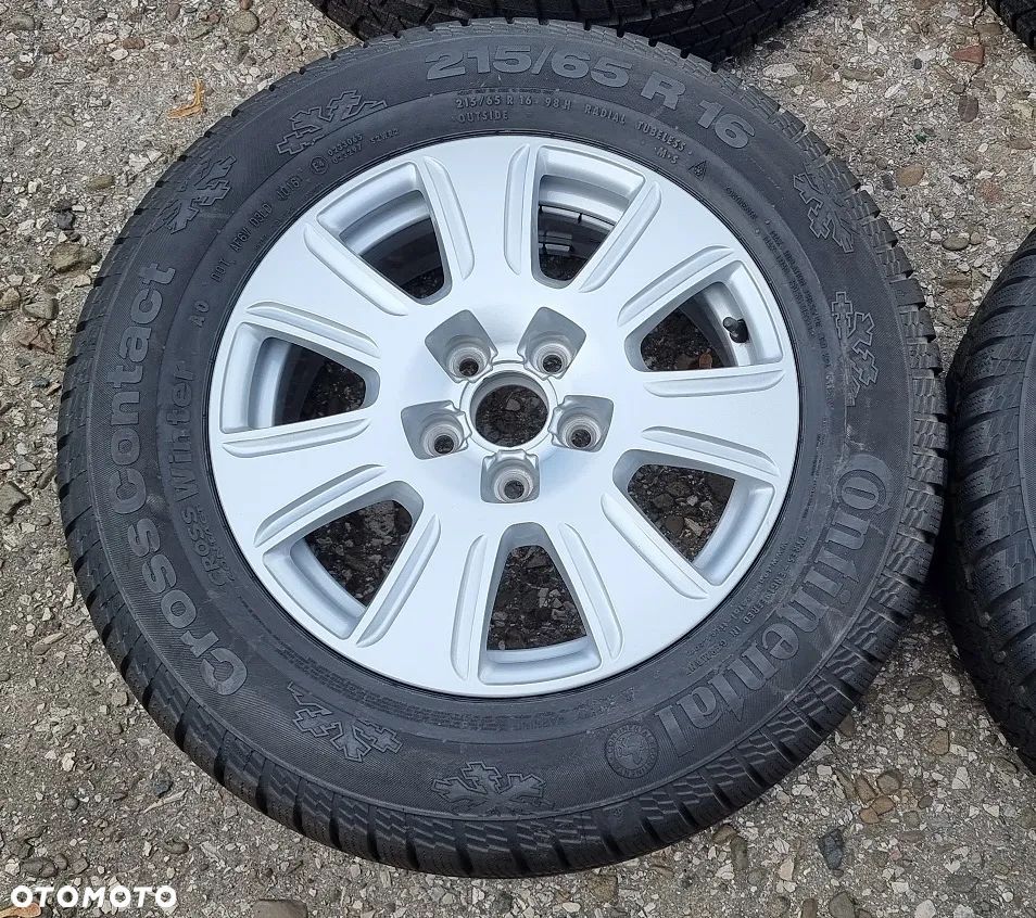 4x koła felgi opony zima Audi Q3 SQ3 Q2 Q5 VW Seat Skoda Continental CrossContact Winter 215/65/16 215/65R16 5x112 - 2