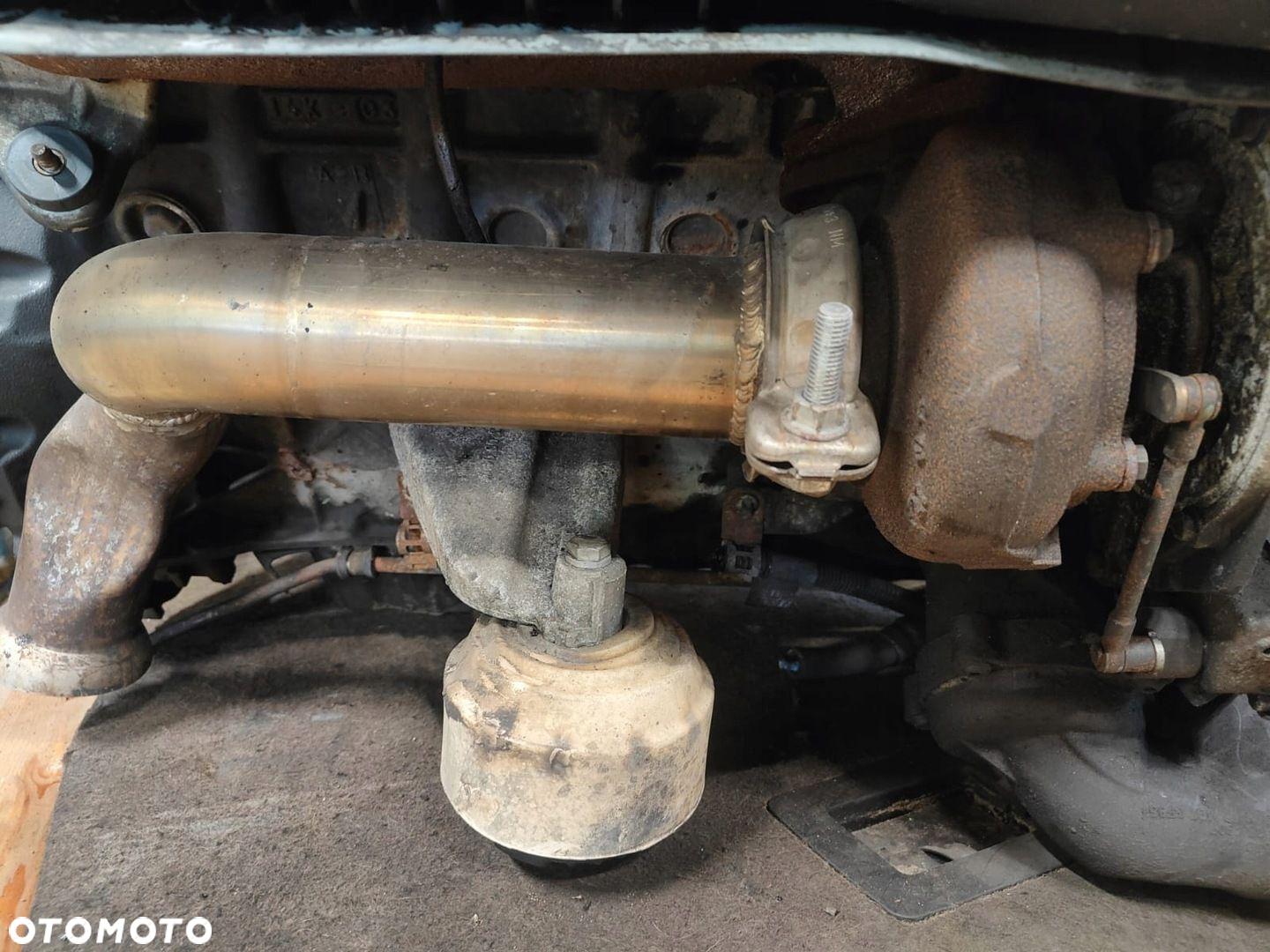 Mercedes om648.961 3.2 diesel r6 2005r z e klasy w211 SILNIK KOMPLETNY - 3