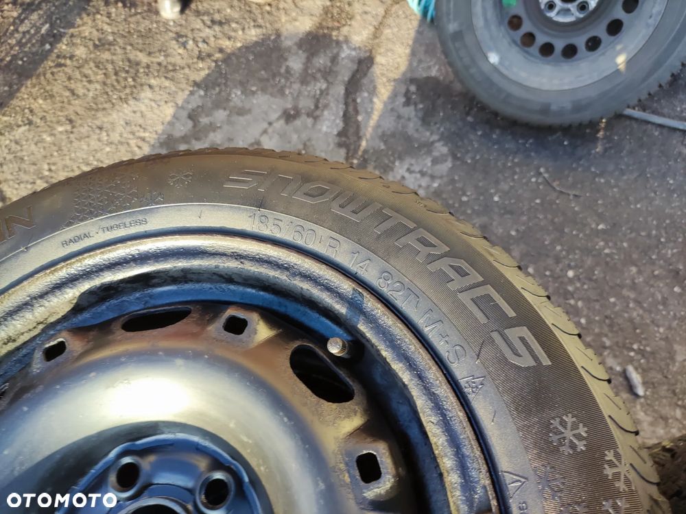 5x100 Felgi Stalowe Stal 14 Koła Zimowe Zima SKODA FABIA PRAKTIK ROOMSTER RAPID SEAT IBIZA CORDOBA TOLEDO IV 4 VW FOX POLO Legnica ALU-RAD 185/60 5mm - 5