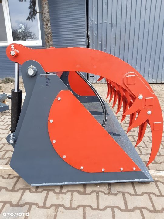 RATY!  Łyżko-krokodyl, ząb palony, 240 cm, do ładowarki JCB Claas Manitou Merlo Matbro New Holland - 5