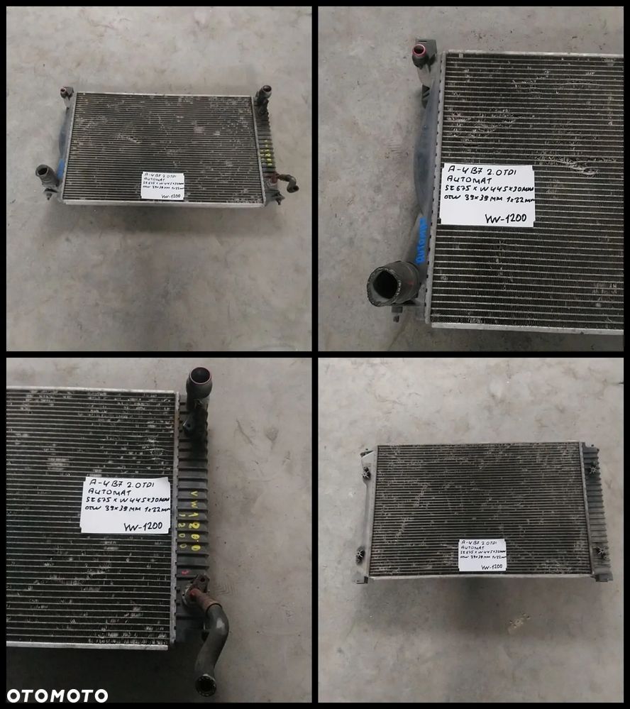VW AUDI SEAT SKODA MAN CHŁODNICA WODY AUKCJA NR2 - 17