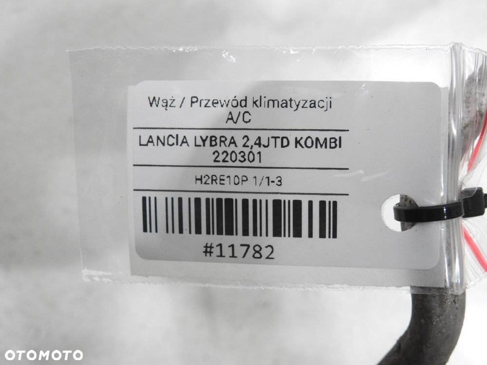 PRZEWÓD KLIMATYZACJI LANCIA LYBRA 2.4 JTD - 6