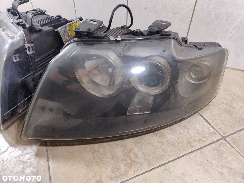 Audi a4 b6 cabrio lampa prawa lewa przód reflektor komplet xenon - 3