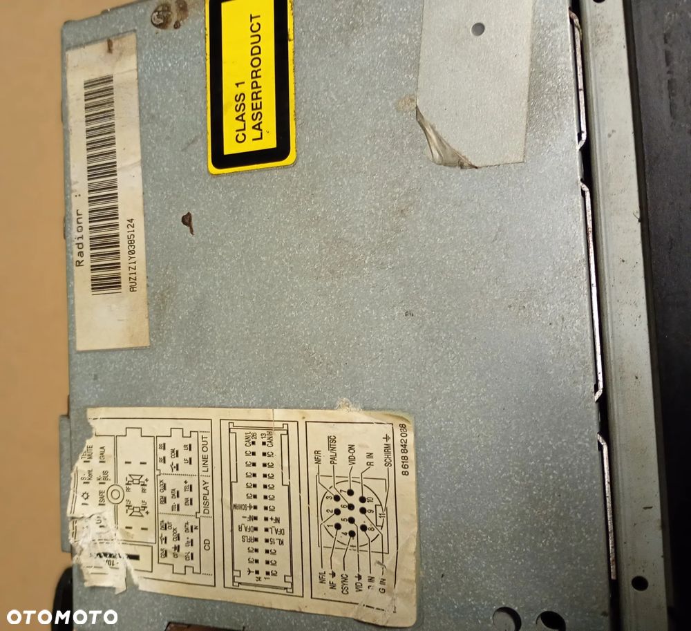 AUDI A6 C5 RADIO ODTWARZACZ NAWIGACJA PLUS GPS 4B0035192F - 2