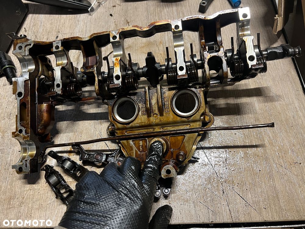 Wałek mimośrodowy N42 N46 valvetronic ładny nie wytarty z podstawą - 2