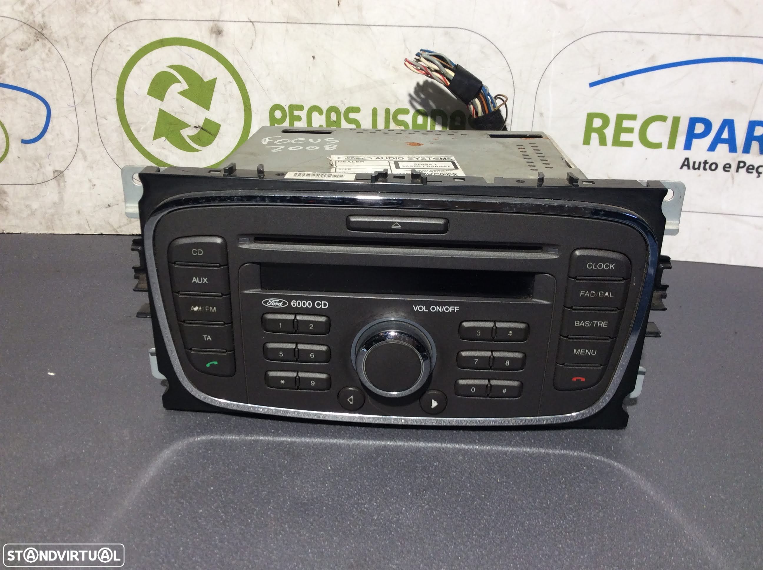 Radio Ford Focus 2008   7M5T-18C815-BA - 1
