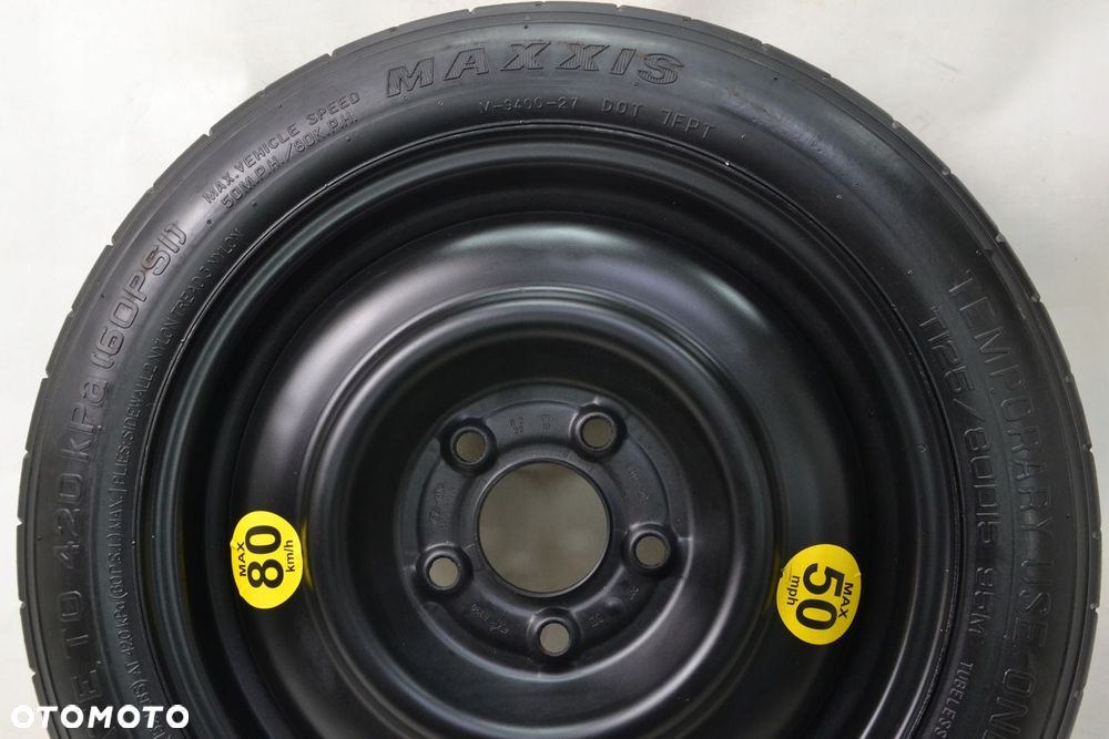 KOŁO DOJAZDOWE R15 HYUNDAI ELANTRA VI VII ZESTAW -30 - 2