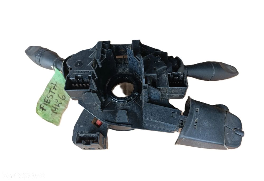 FORD FIESTA MK6 02-08 r. przełącznik zespolony manetki 1S7T13335AE TAŚMA AIRBAG + - 8