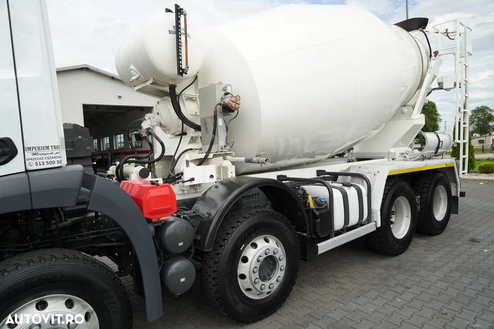 Mercedes-Benz AROCS 3240 / 9M3 BETONIERĂ / 8x4 / BETONIERĂ / 100% ANVELOPE / AUTOMATĂ - 10