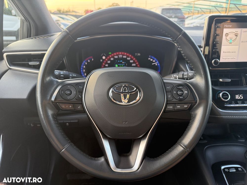 Toyota Corolla 1.8 HSD Exclusive interior Negru - 26