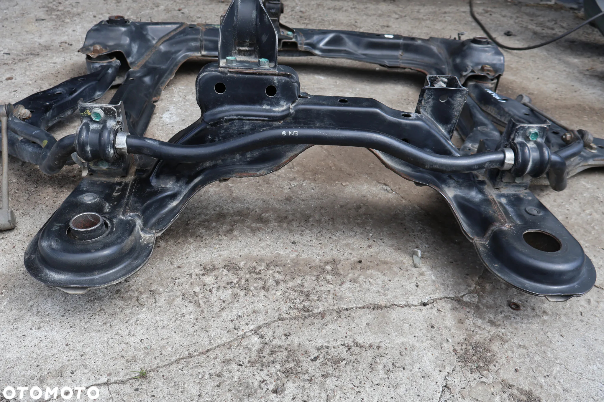 HYUNDAI TUCSON I KIA SPORTAGE II 04-2010R SANKI BELKA ZAWIESZENIA PRZÓD WÓZEK ŁADNA - 6