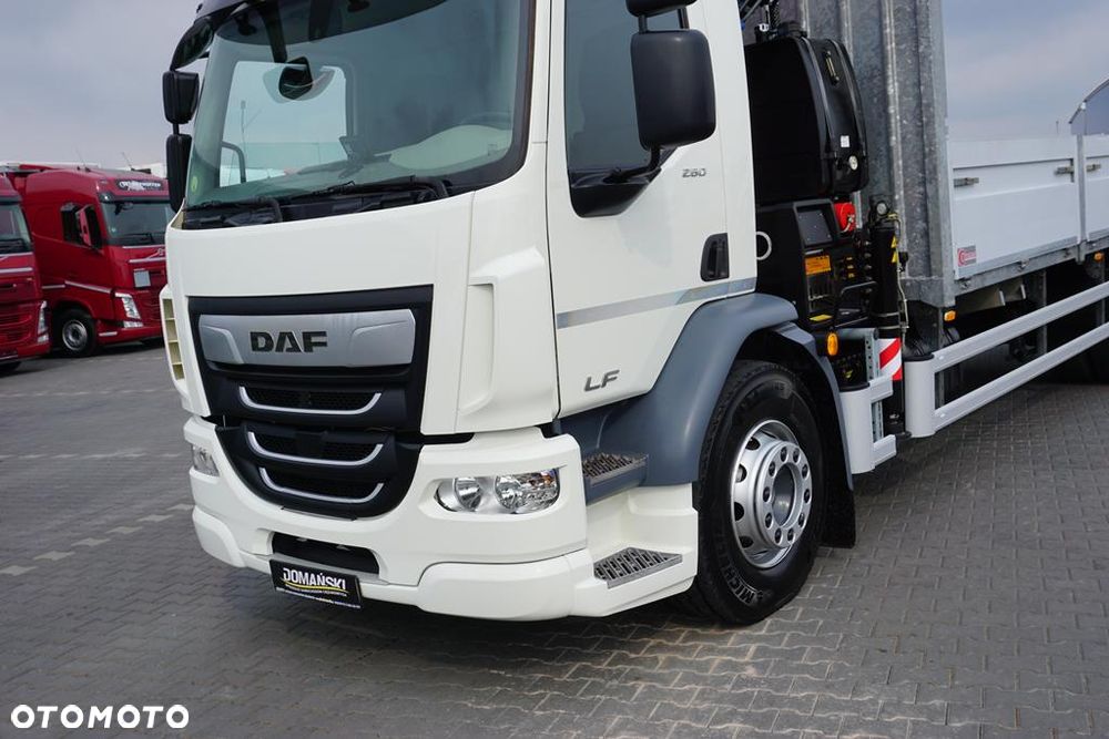 DAF LF / 260 / ACC / SKRZYNIOWY + HDS / HYVA HC-183 / PILOT / ROTATOR / WIDŁY - 21