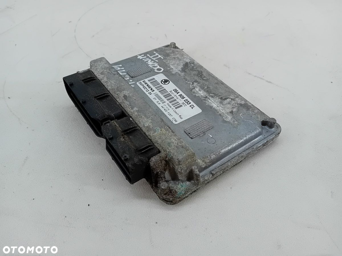 KOMPUTER, STEROWNIK SKODA OCTAVIA II 06A906033CL 5WP4021304 1.6 MPI - 6