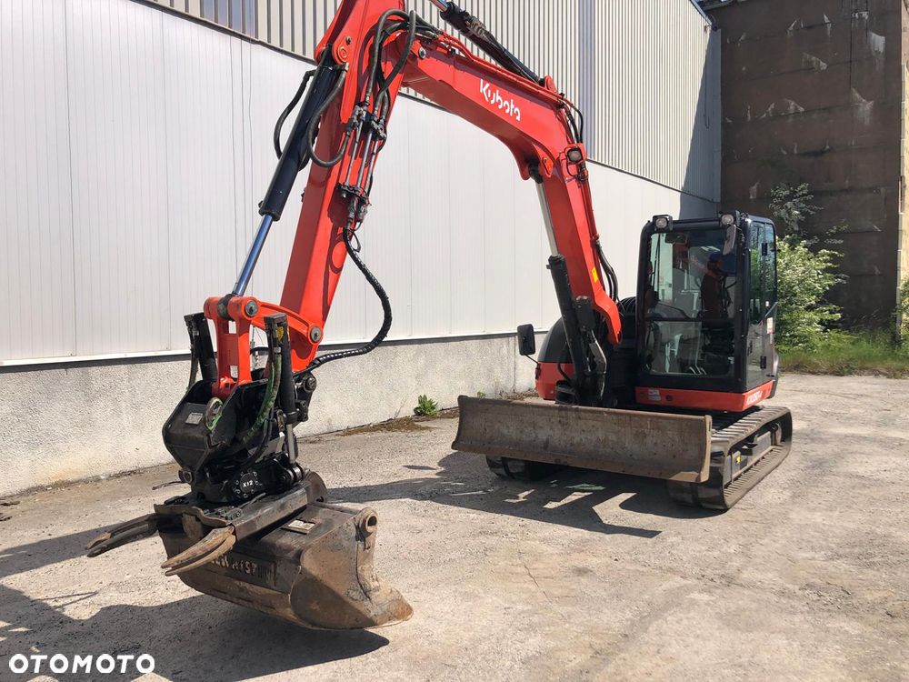 Kubota KX 080-4  Rototilt - 7