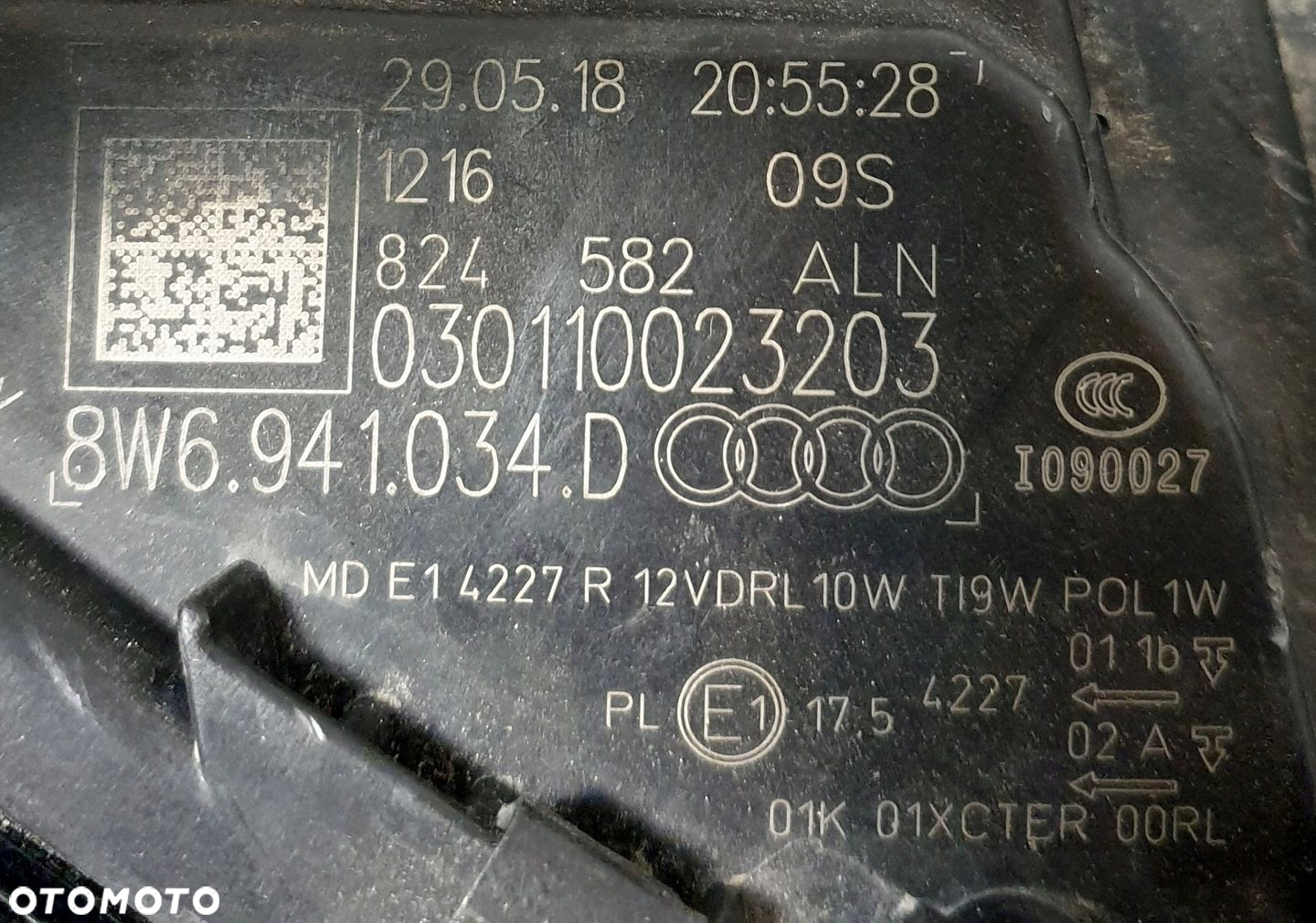 Audi A5 B9 Reflektor Prawy 8W6941034D - 5