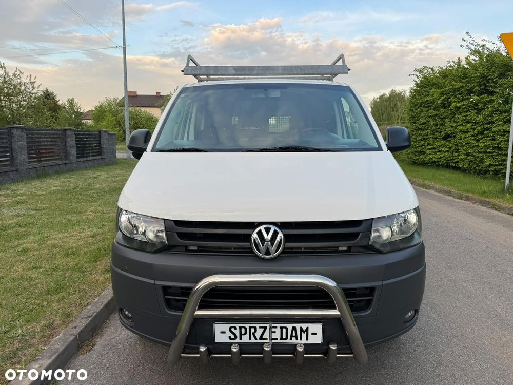 Volkswagen TRANSPORTER L2H1 LIFT Długi Klima Duże Radio Tempomat Furgon 3os. Rury - 10