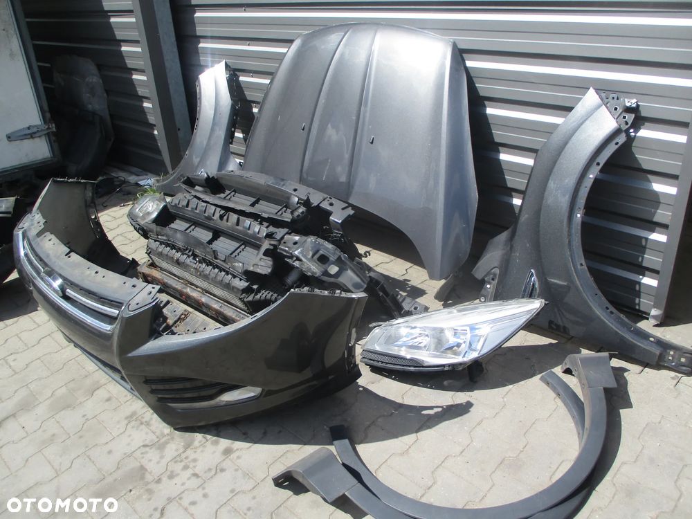 FORD KUGA MK2 II UD FM6E 2013-16 ZDERZAK PRZEDNI MASKA BŁOTNIK PAS 2.0 TDCI LAMPA KOMPLETNY PRZÓD - 2