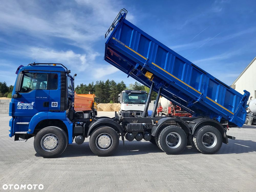 MAN TGS 35.440 | 3 stronny Meiller Kipper + Hydroburta - Wywrotka - Stan b.dobry - 11