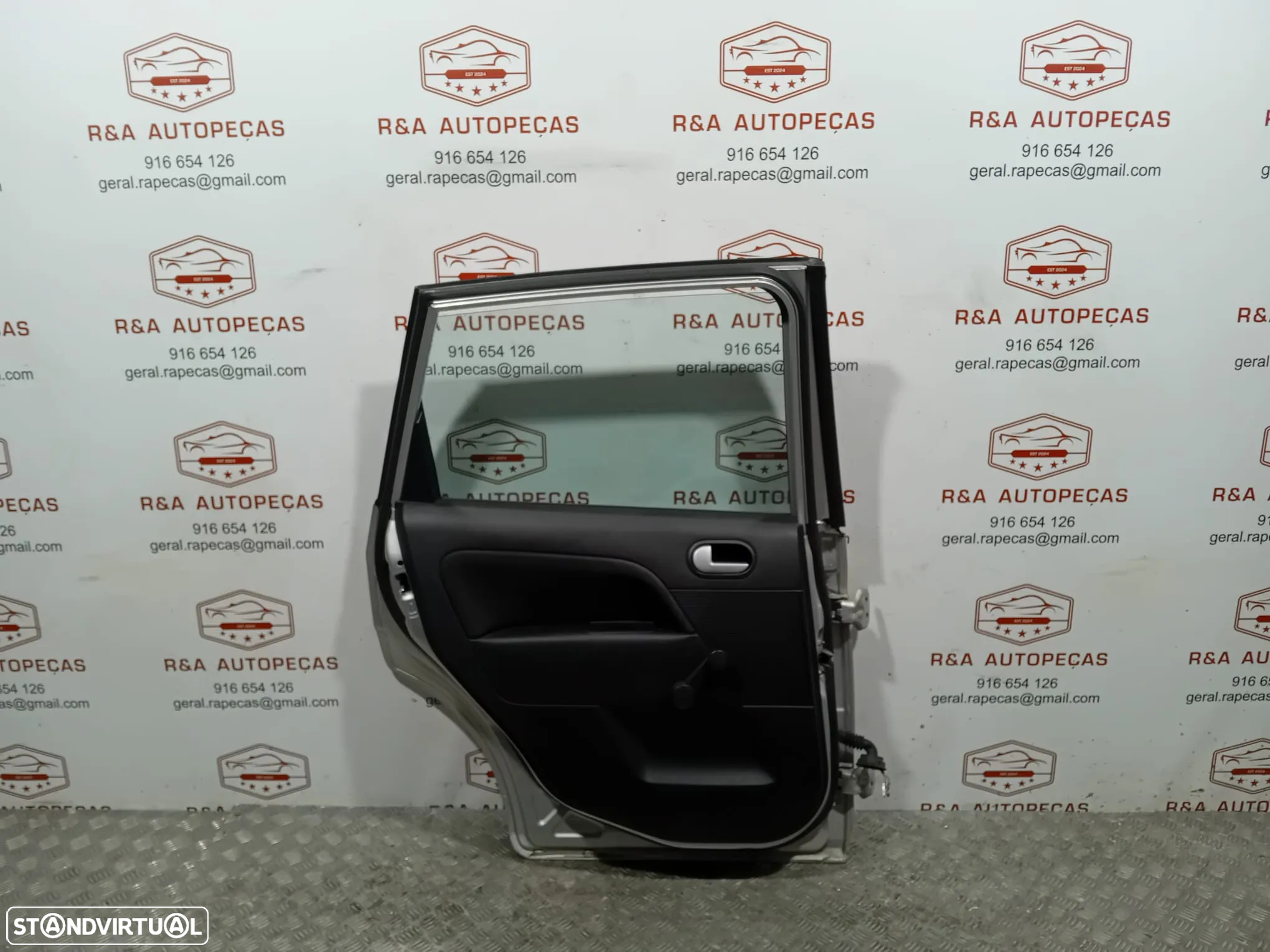 Porta Trás Traseira Esquerda Ford Fusion Original - 4