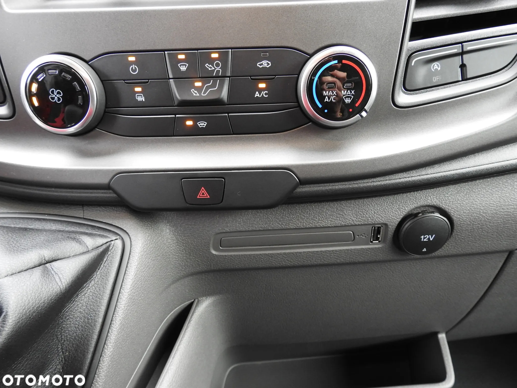Ford TRANSIT NOWY PLANDEKA WINDA 8 PALET TEMPOMAT KLIMATYZACJA ASO 130KM [ B43455 ] - 38