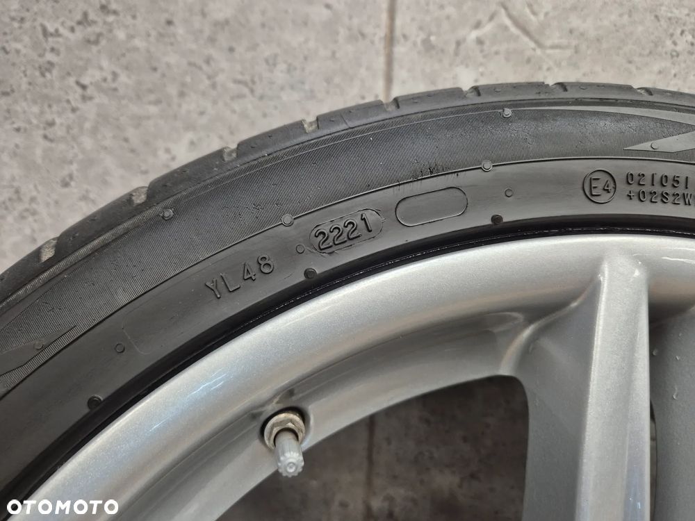 BMW ALU FELGI KOŁA 19" 5x120 STYLING 351 F10 F06 F12 F13 F11 ORYGINALNY LAKIER 8,5J ET33 M-PAKIET KOMPLET + OPONY 245-40 21r - 9
