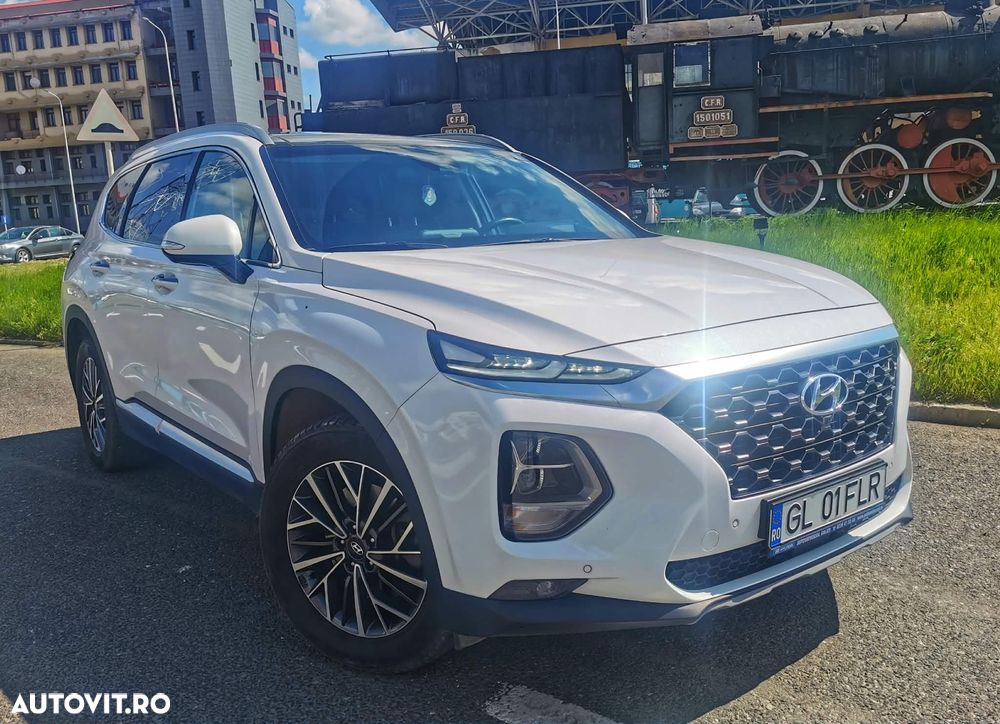 Hyundai Santa Fe blue 2.2 CRDI 4WD Automatik 7-Sitzer Premium - 1