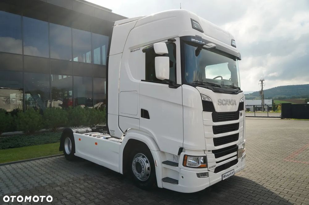 Scania S 500 / RETARDER  / CAŁA NA PODUSZKACH  / NAVI - 6