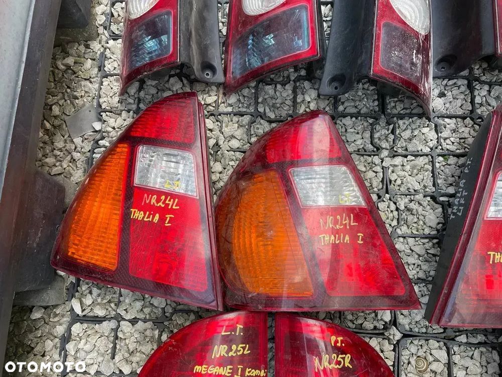 RENO LAMPY TYŁ LEWE PRAWE RENAULT LAMPA TYLNIA LEWA PRAWA - 24