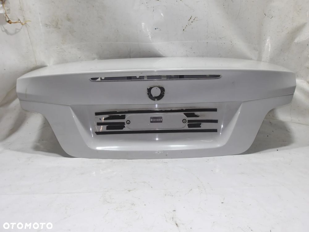 KLAPA BAGAŻNIKA BMW E88 CABRIO KABRIO ALPINWEISS F-VAT - 1