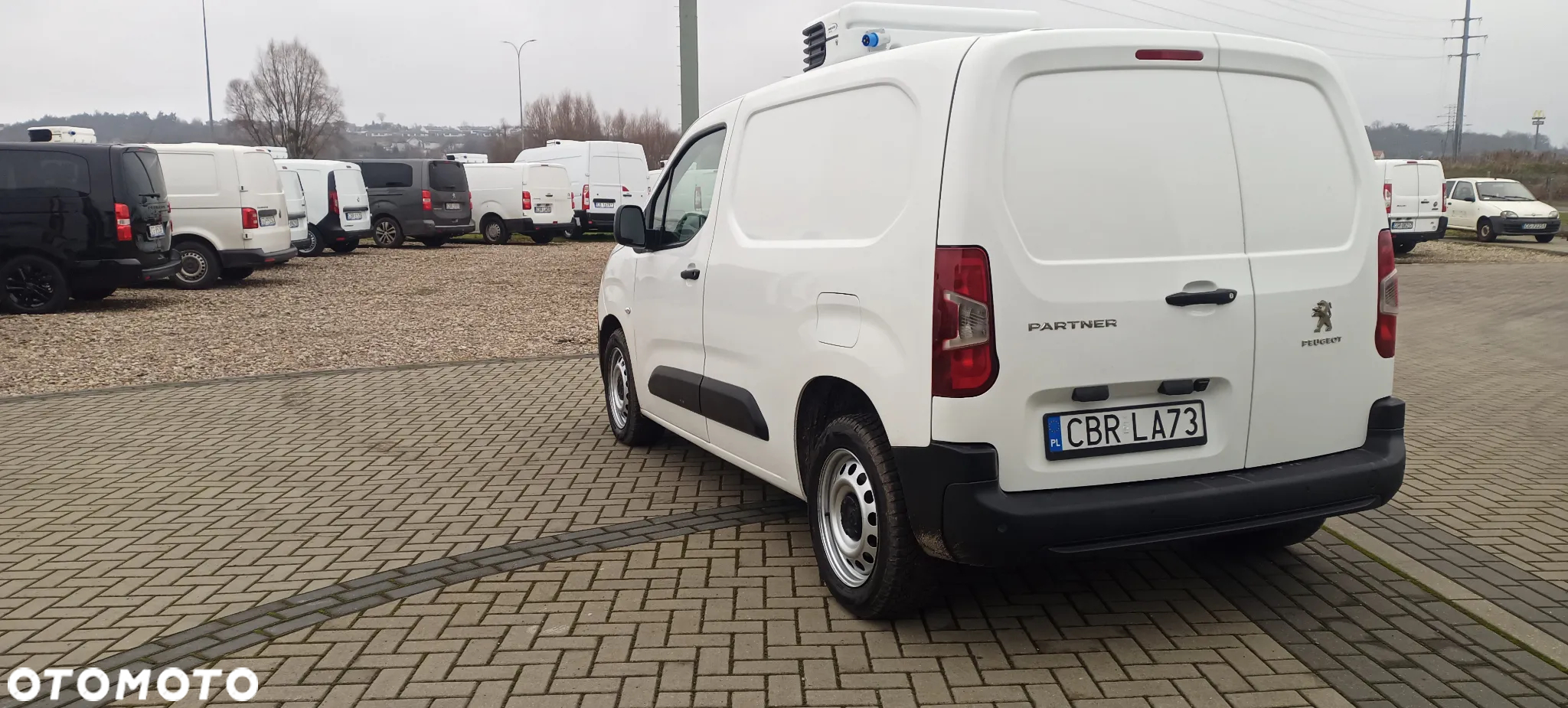 Peugeot Partner Berlingo Combo Doblo Automat Izoterma Chłodnia Mroźnia do lodów minus 20 stopni 220V grzanie - 12