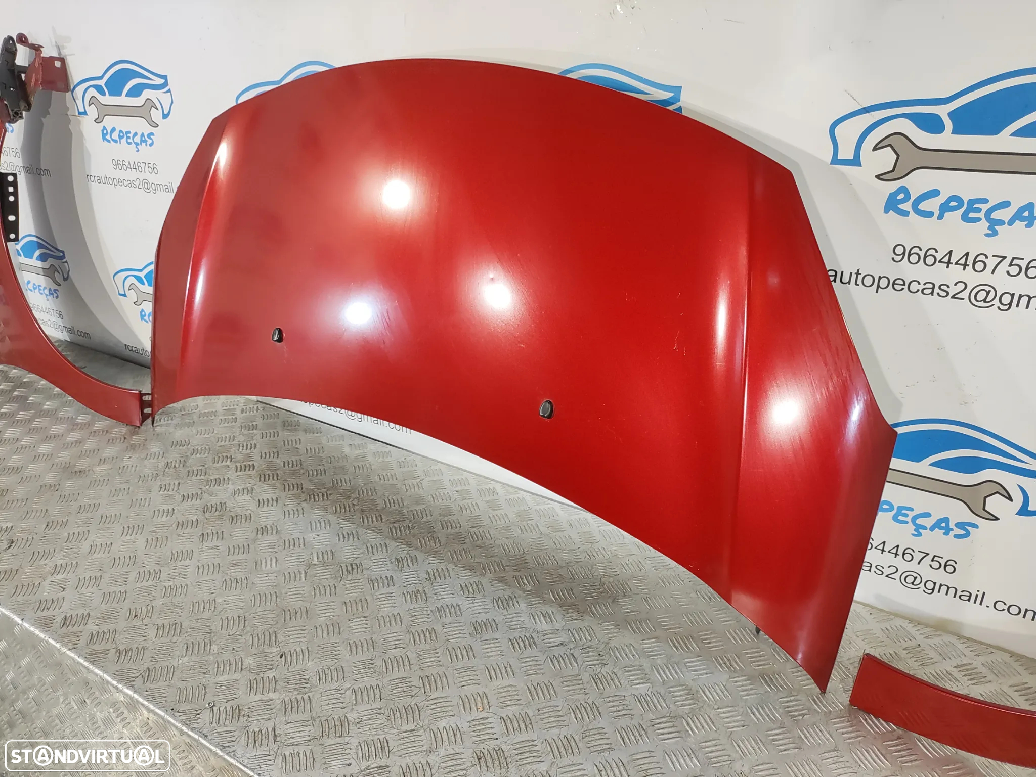FRENTE COMPLETA CITROEN DS3 SA CAPOT PARACHOQUES GUARDA-LAMAS OTICAS RADIADOR VENTILADOR FRENTE FIBRA REFORÇO - 17