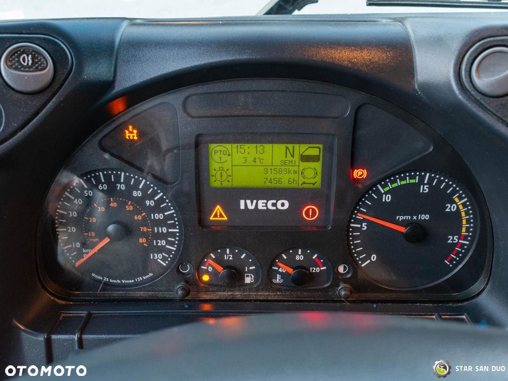 Iveco TRAKKER 410 6x4 PALFINGER PK 36002 HDS Fly Jib Żuraw - 16