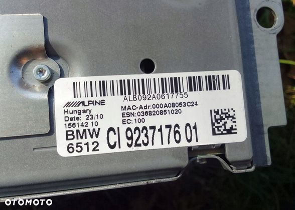 BMW 5 F10 F11 NAWIGACJA CID Profesional 9237176 DUZY EKRAN - 5