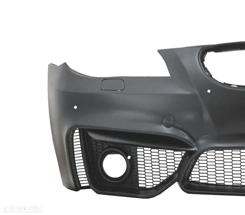PARA-CHOQUES FRONTAL BMW E60 E61 LCI 07-10 LOOK M4 PDC NEVOEIRO - 2
