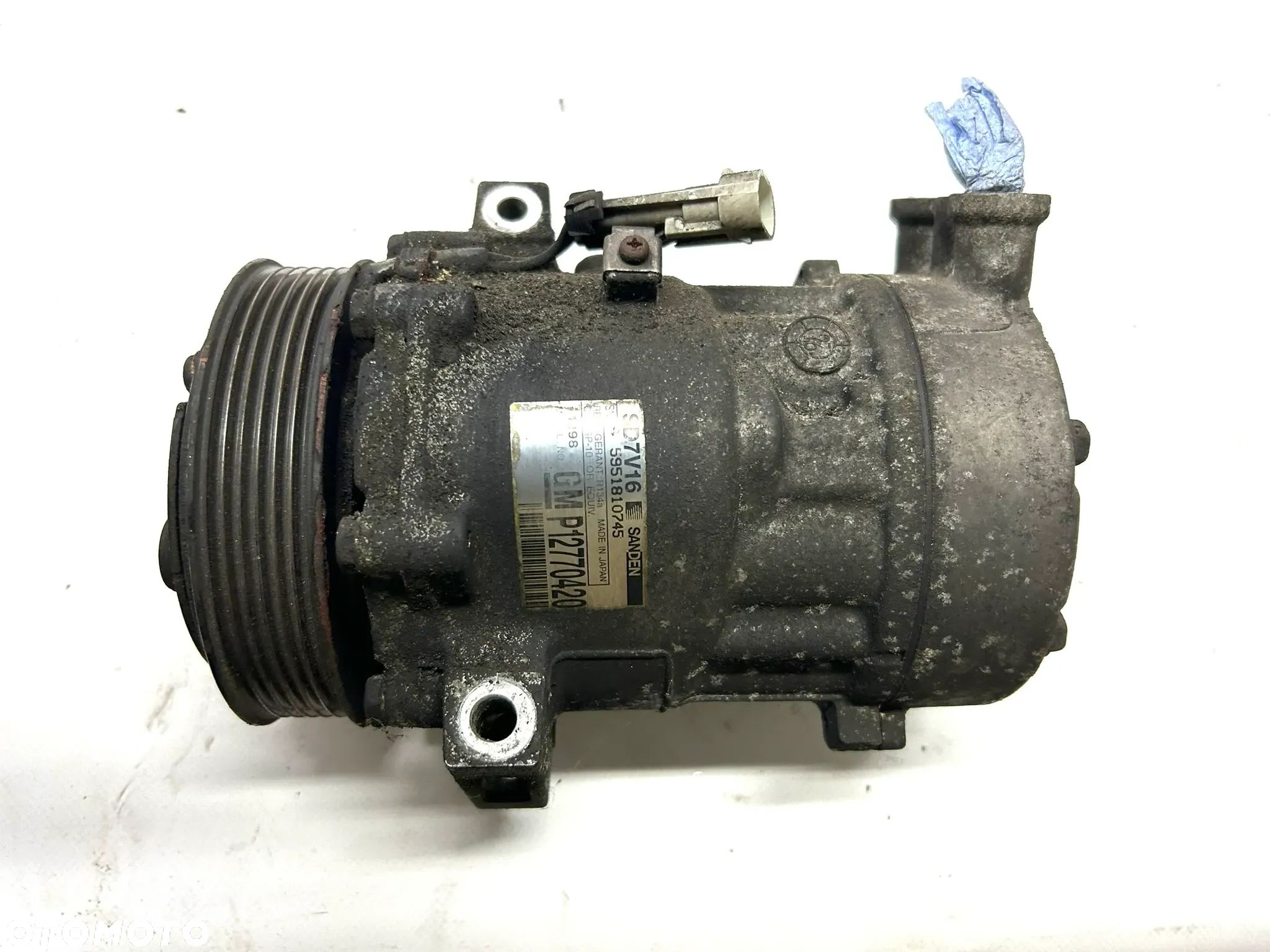 SAAB 93 9-3 kompresor klimatyzacji POMPA sprężarka 1.9 TTiD Dtr 180ps 12770420 - 1