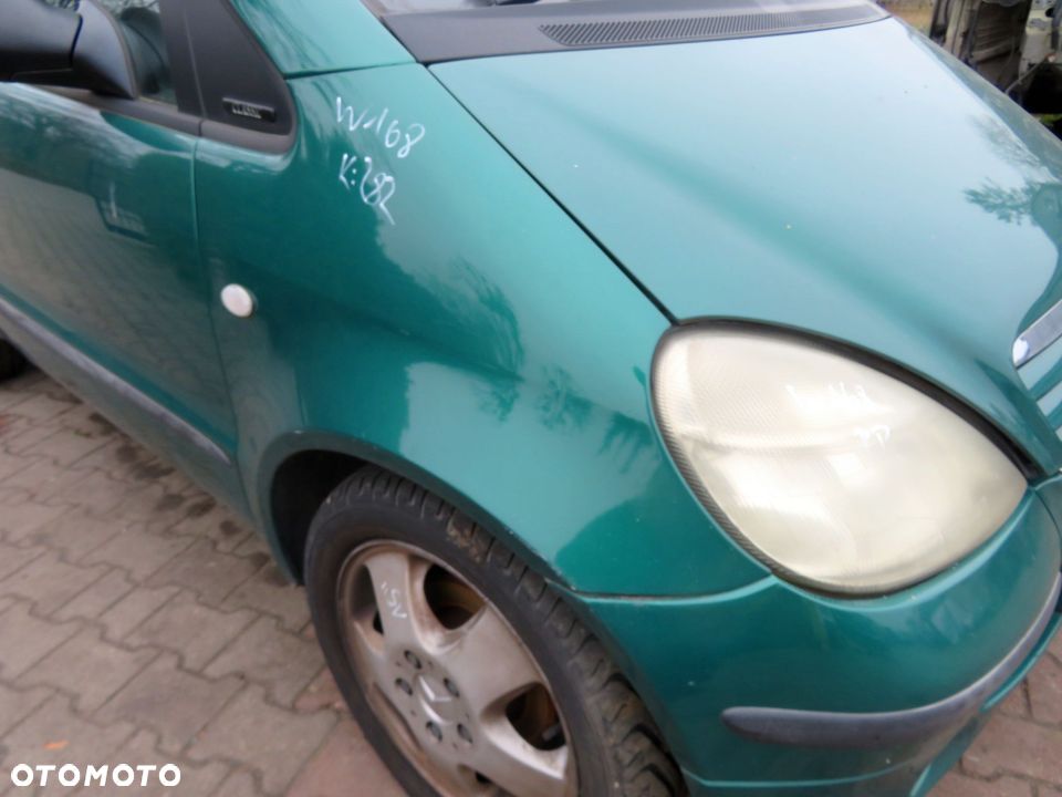 MASKA ZDERZAK BŁOTNIKI LAMPY A-KLASA W168 282 MERCEDES 1997-2001 ZIELONY JUNGLE PRZÓD KOMPLETNY - 12