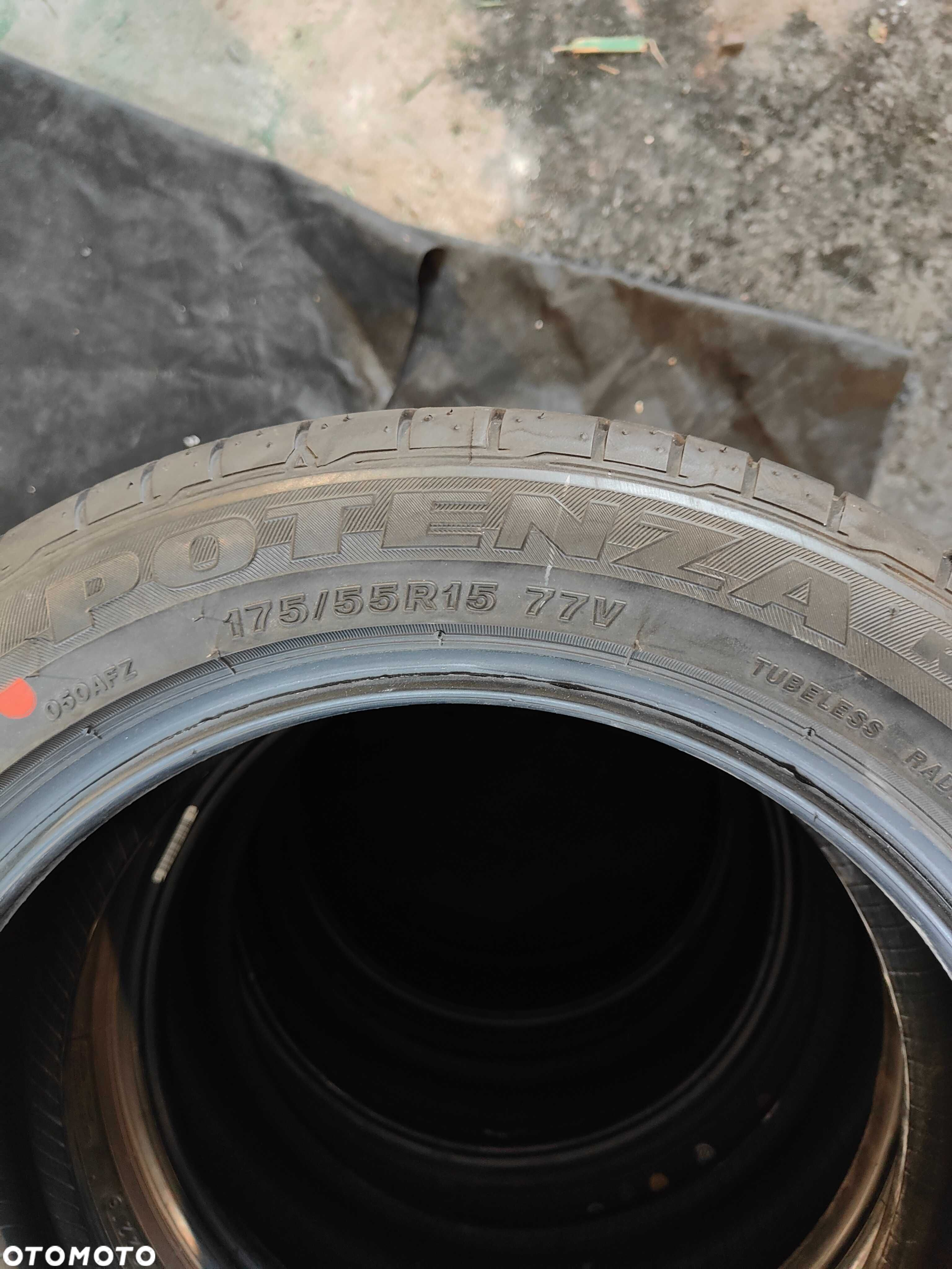 :1 Opony demo letnie Bridgestone Potenza 175/55r15 - 3