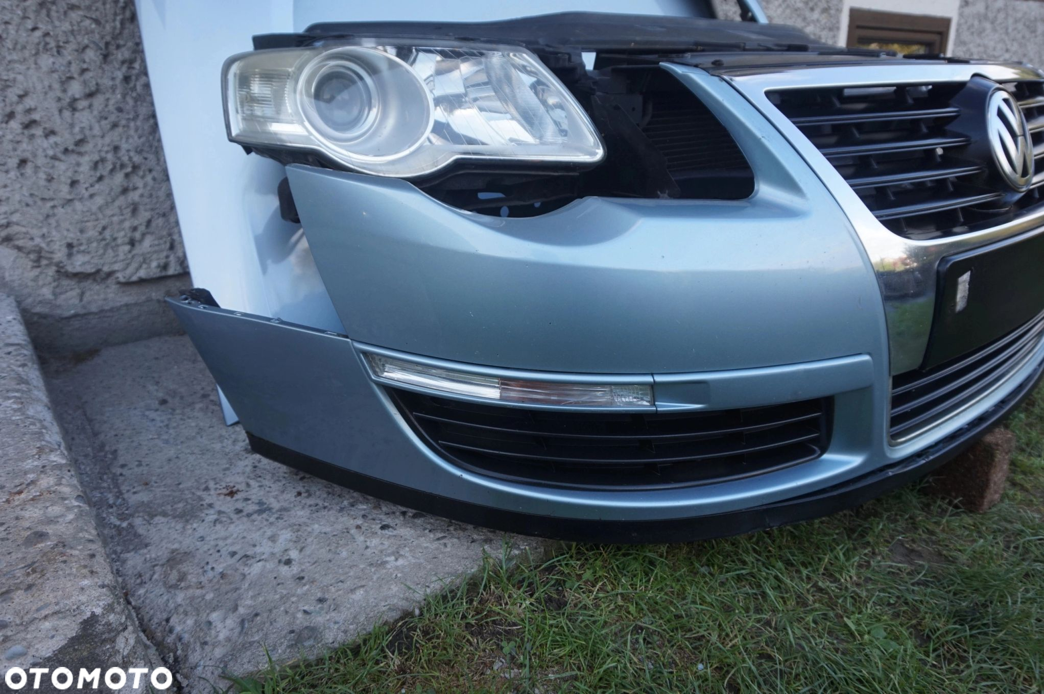 ZDERZAK MASKA BŁOTNIK KOMPLETNY PRZÓD VW PASSAT B6 - 3