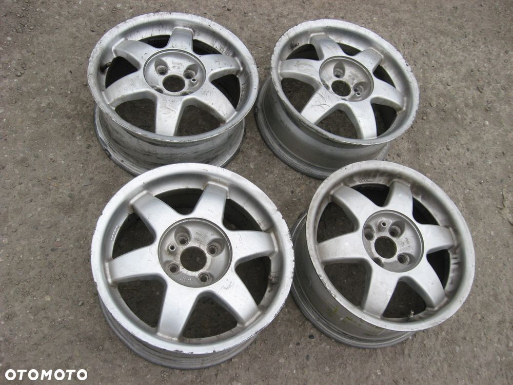 16” - ALU felgi INTRA - 4x100 r16 cali - Aluminiowe : Toyota Aygo Yaris Corolla Kia Picanto Suzuki Swift Hyundai i20 , i10 , Honda Civic , VW polo golf , Seat , Opel , Renault Clio Nissan Note Dacia Sundero Dokker - stan: BDB + GWARANCJA !! + MONTAŻ !!