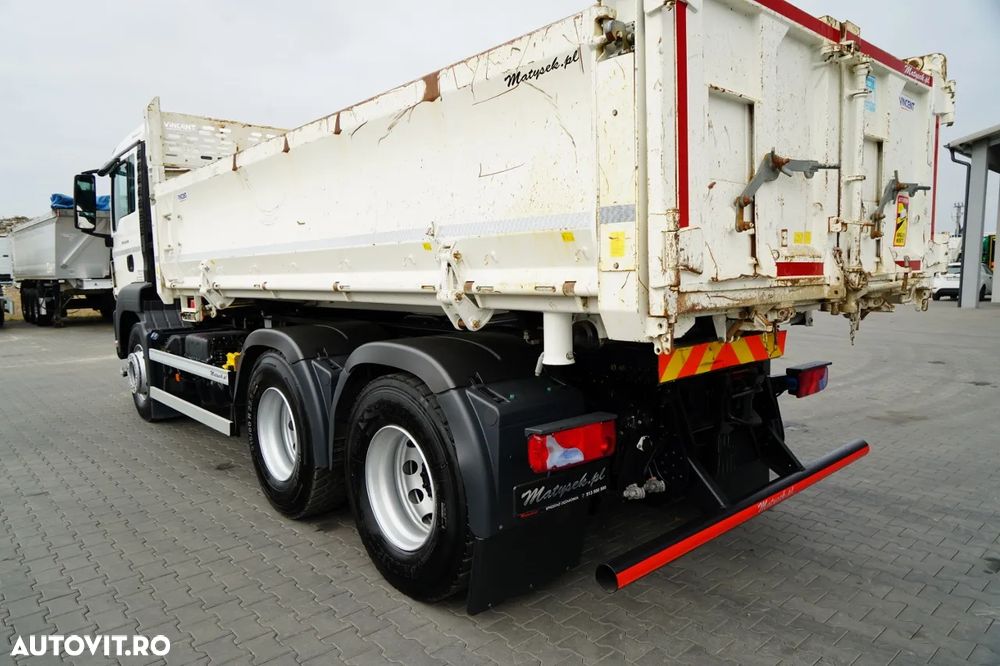 MAN TGS 26.400 / 6X4 / BASCULATOR DUBLĂ / HYDRODOLTA / AUTOMAT / EURO 6 - 20