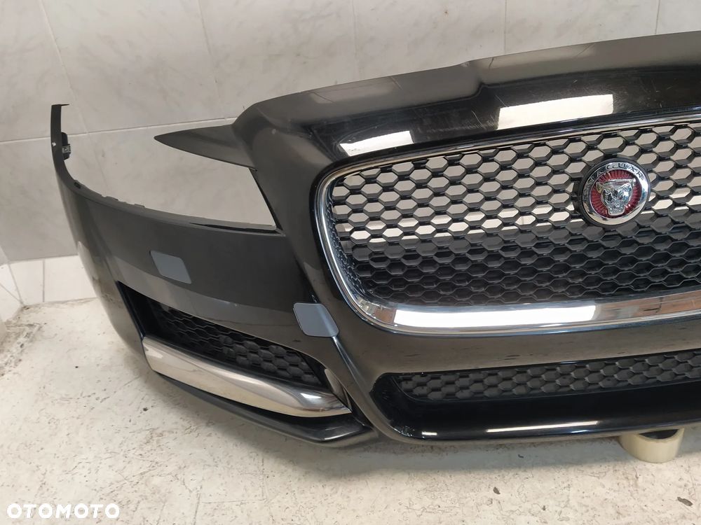 JAGUAR XF X260 ZDERZAK PRZÓD PRZEDNI KOMPLETNY SPRYSKIWACZE GRILL ATRAPA CHŁODNICY ZNACZEK ORYGINAŁ - 4