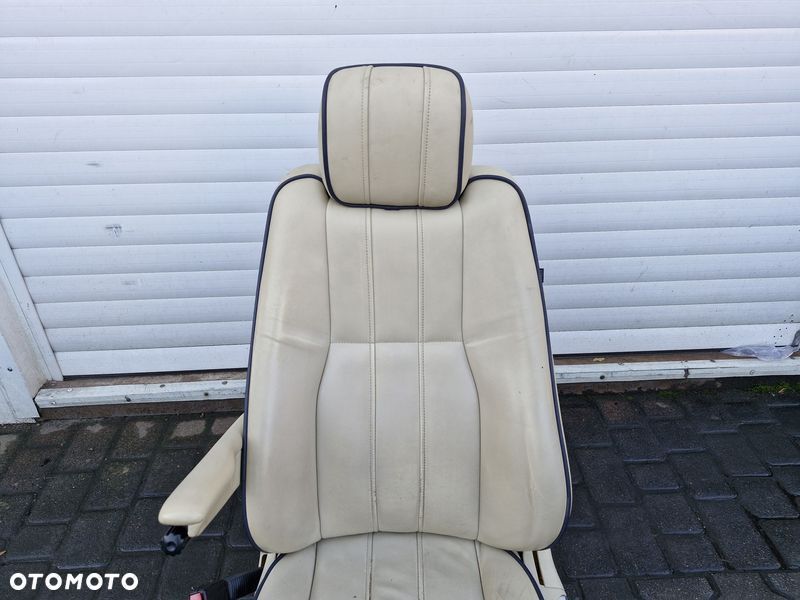 range rover l322 fotel kierowcy lewy przód uk skóra - 6