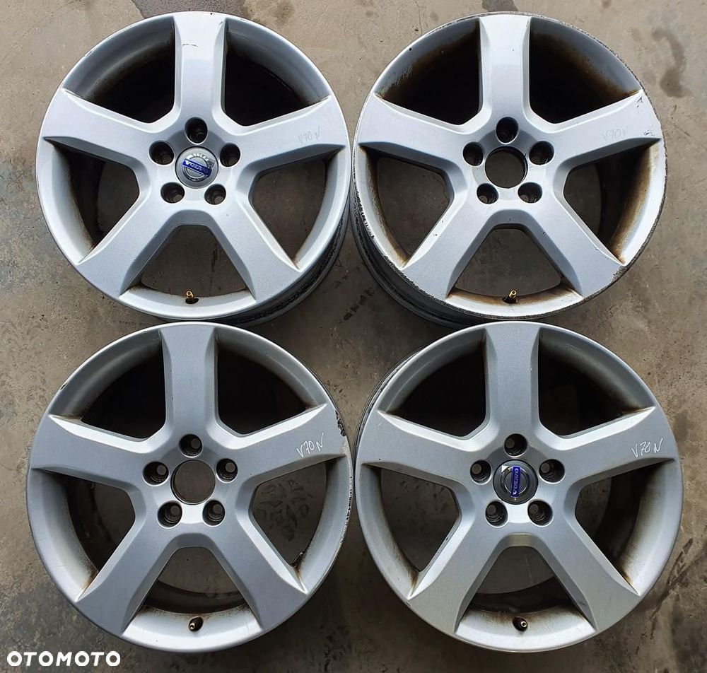 ALUFELGI FELGI 17 7.5J 5X108 ET55 VOLVO V70 III 4SZT - 1