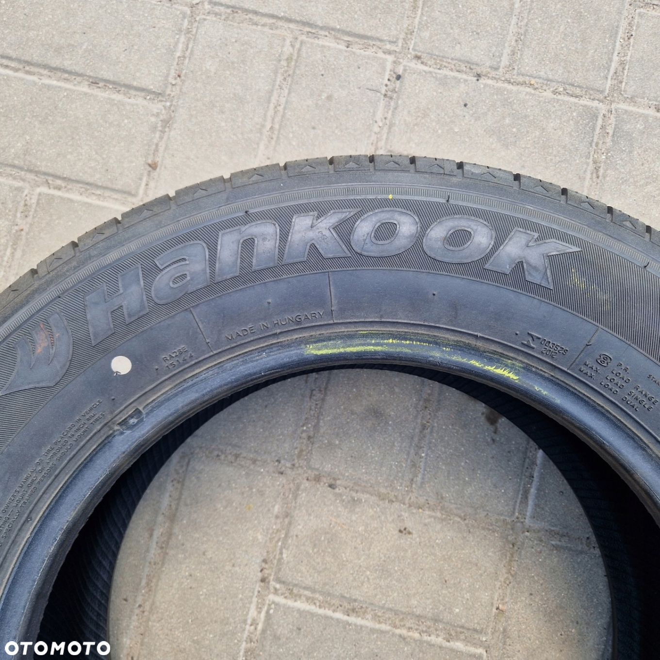 HANKOOK RADIAL RA28E 205/65R16C 107/105T 8mm JAK NOWE 4X - 6