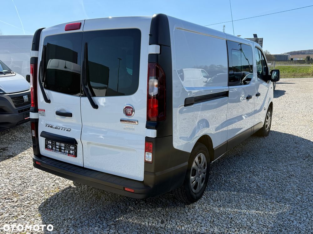 Fiat TALENTO EcoJet 125 LONG / BRYGADOWY 6 miejsc/klima/tempomat/2 tony na haku/bezwypadkowy/Import Niemcy - 6