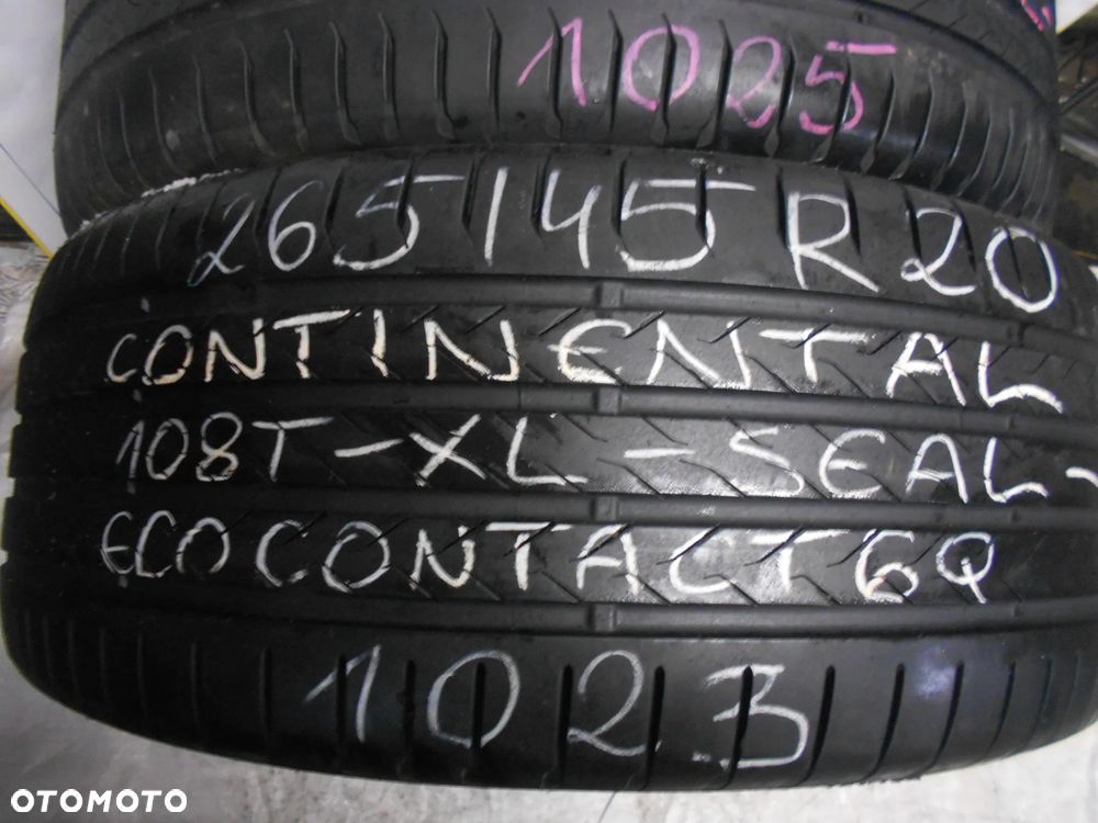 OPONY 265/45R20 CONTINENTAL ECO CONTACT 6Q XL SEAL DOT 1025 / 1023 6.7MM - 3