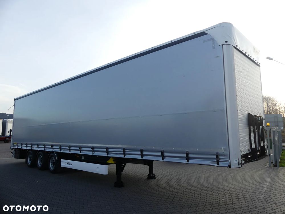 Wielton MEGA / FIRANKA / OŚ PODNOSZONA / ZADBANA / DACH PODNOSZONY / - 10