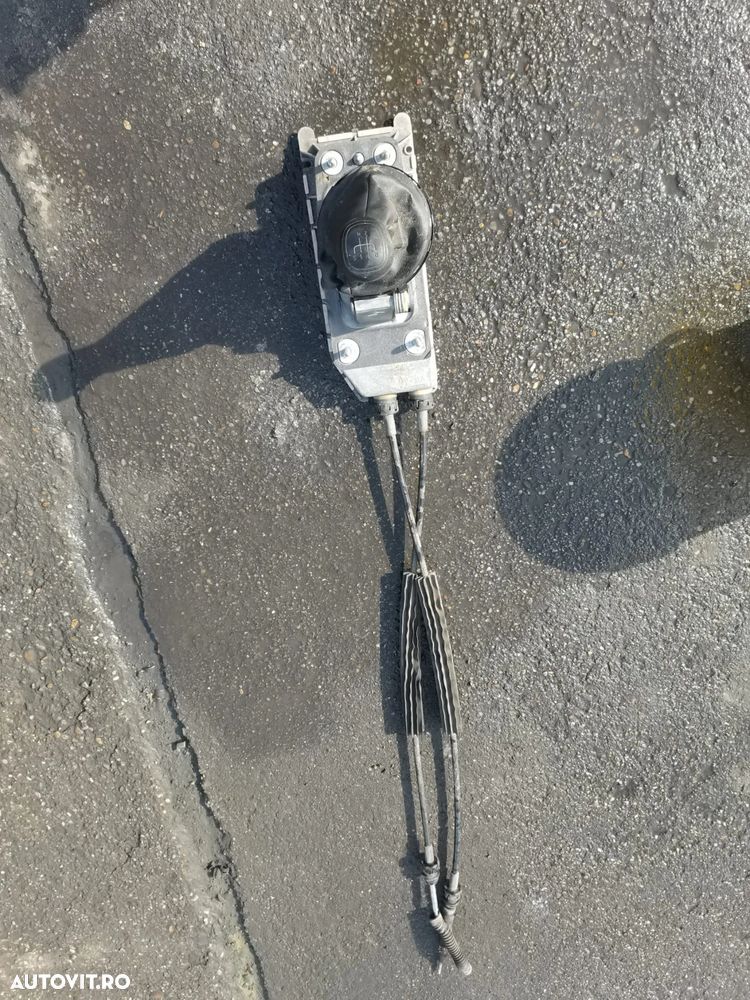 Ansamblu Maneta cu Sufe Timonerie Schimbator Viteze Cutie Manuala in 5 Trepte Skoda Fabia 6Q0711094 - 1